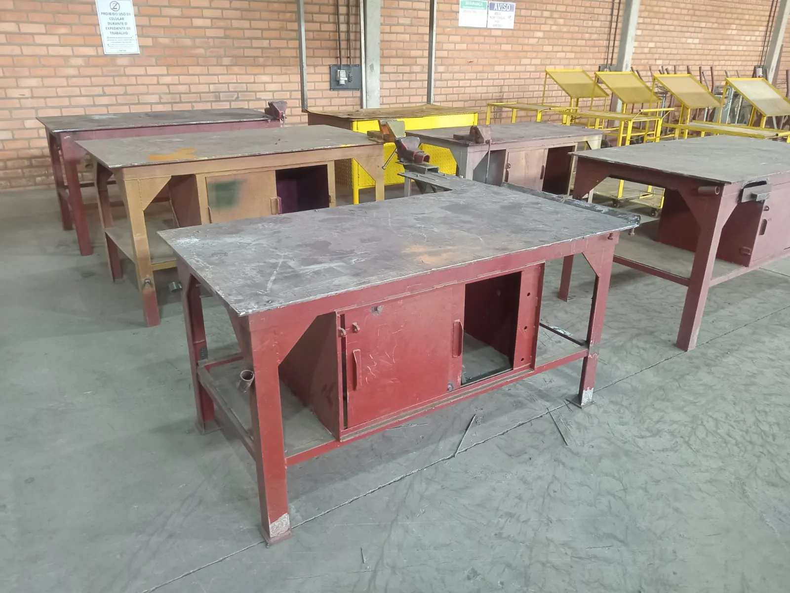 Bancadas De Trabalho Industrial - Unidade